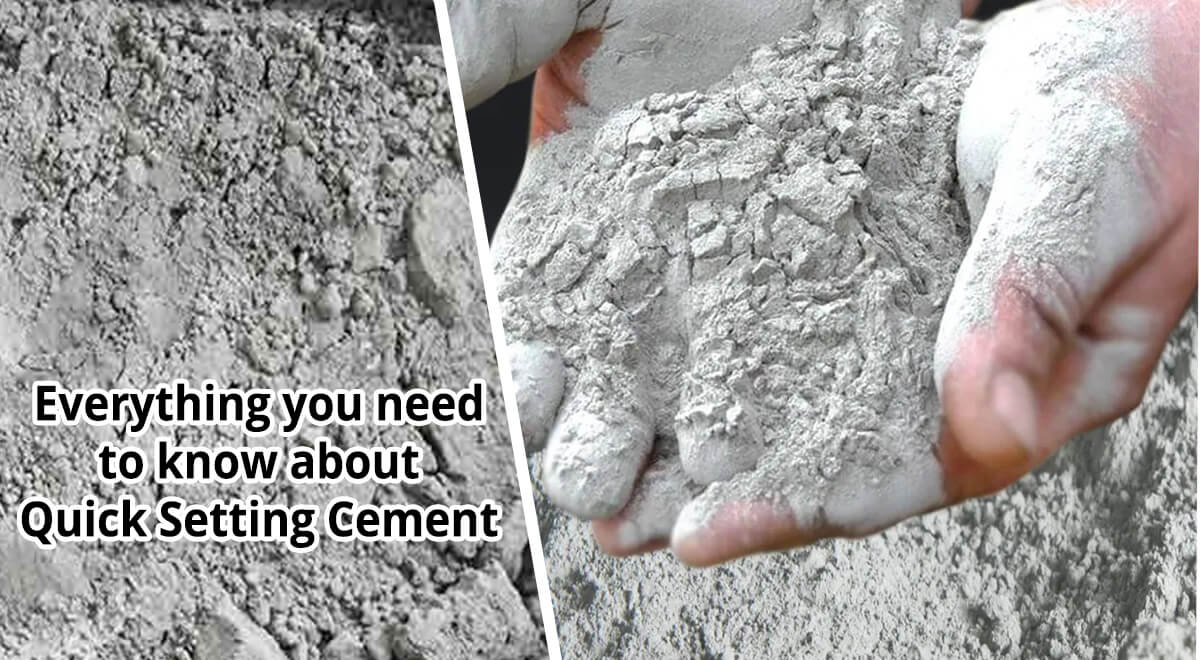 About Quick Setting Cement