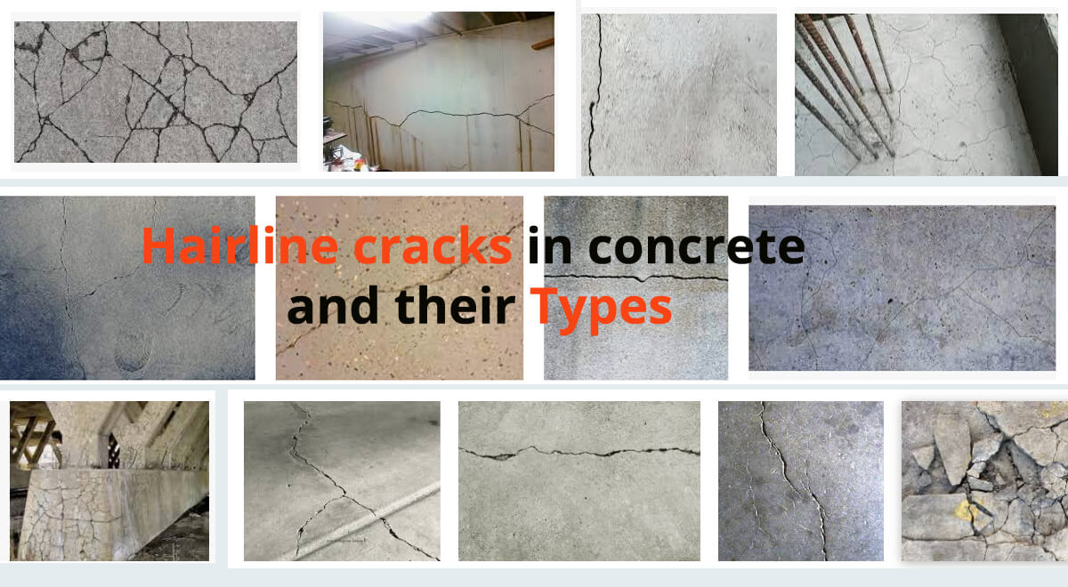 Hairline cracks in concrete and their Types Hairline cracks in concrete and their Types