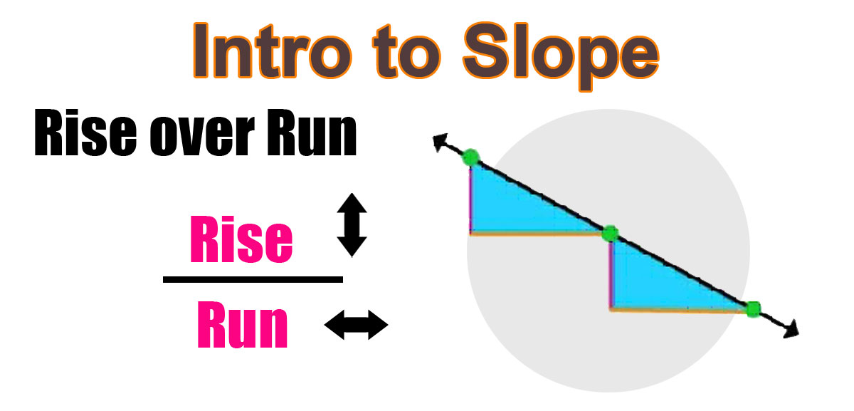 Calculate the slope of a stair