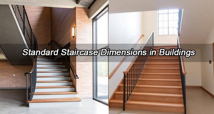 Standard Staircase Dimensions in Buildings